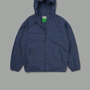 카키스 후디드 윈드 자켓 블루 3사이즈
