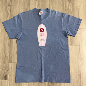 슈프림 FW19 슈퍼크림 반팔 티셔츠 S
