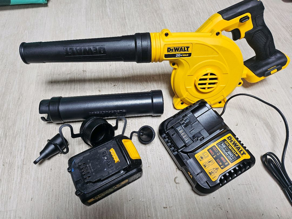 디월트 20V MAX 무선 송풍기 블로워 풀세트--0