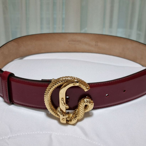 정품 로베르토카발리 명품벨트 레드, 75-85cm (상태 아주 좋음)