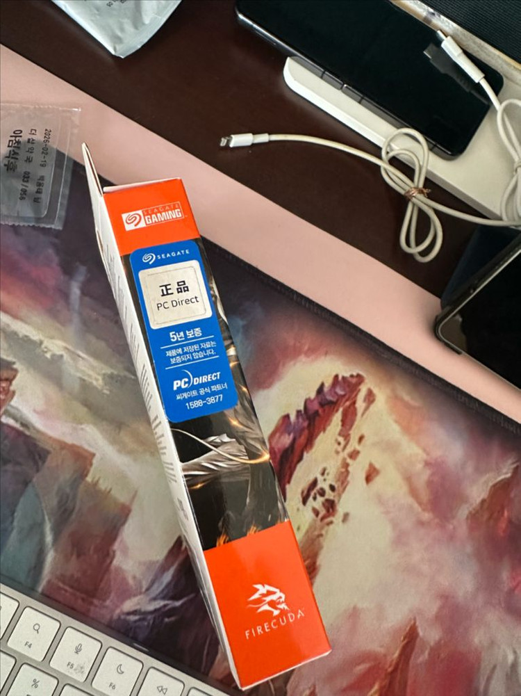 Seagate FireCuda 530 2TB SSD 박스셋히트싱크--2