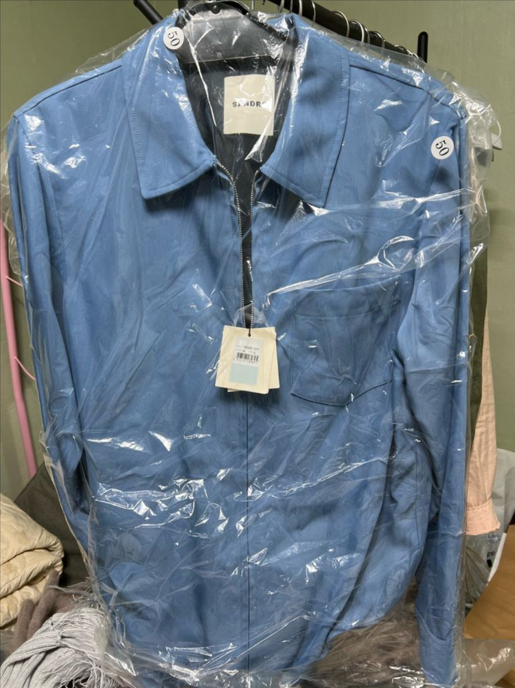 산드로 플루이드 오버 셔츠 (50사이즈) 새상품--2