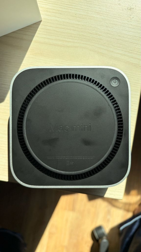 Mac mini M4 10코어 24GB 512GB 풀박스--6