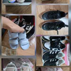 유아아동 신발모음 나이키,뉴발,아디,등등 180~200 이미지