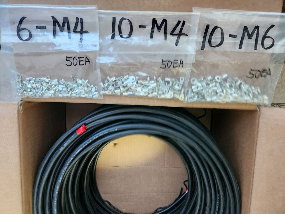 전선 TFR-CV 6SQ 2C 전기선 2선 이미지