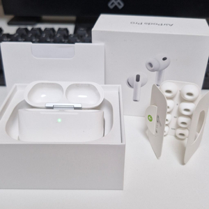 에어팟 프로3 본체 + 박스 + 미사용이어팁세트 이미지
