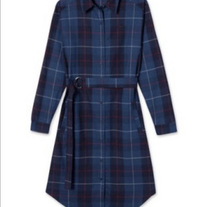 라코스테 셔츠형 벨티드원피스