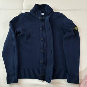 스톤아일랜드 램스울 니트 집업 L