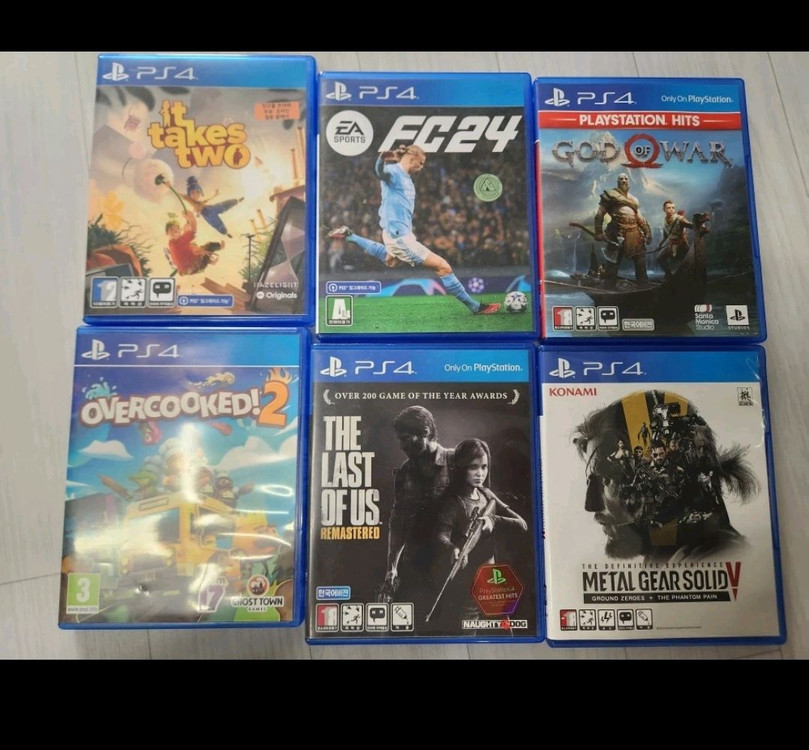 PS4 게임 타이틀 5종 판매합니다 이미지