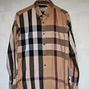 버버리 체크 셔츠 L사이즈