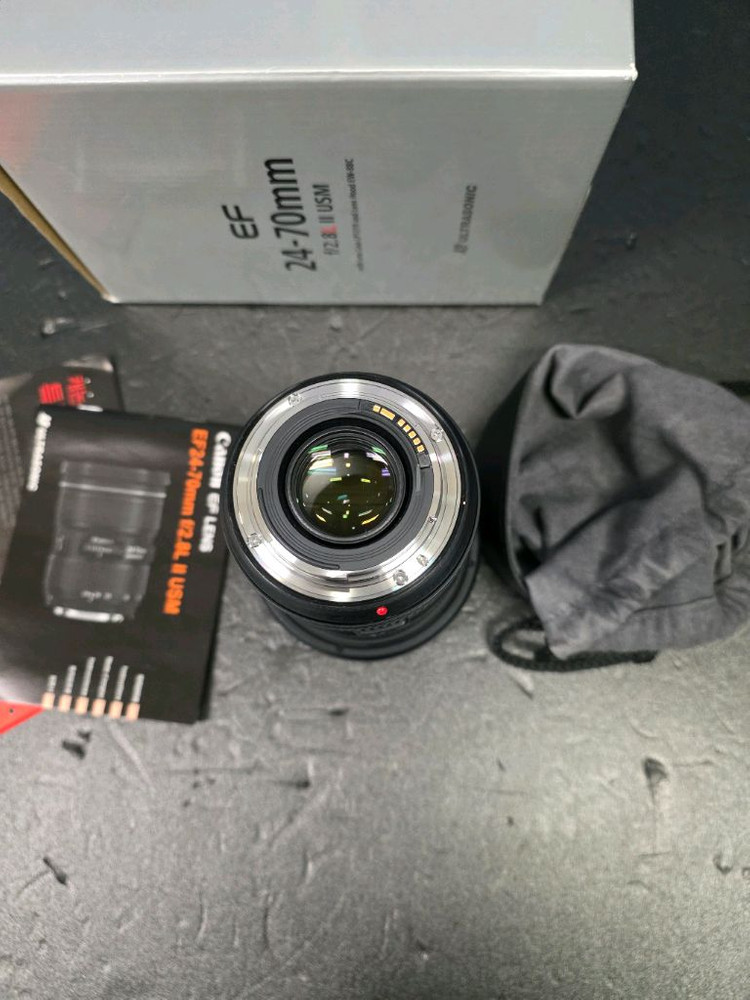 캐논24-70ii 신계륵 상태깨끗한렌즈팔아요--3