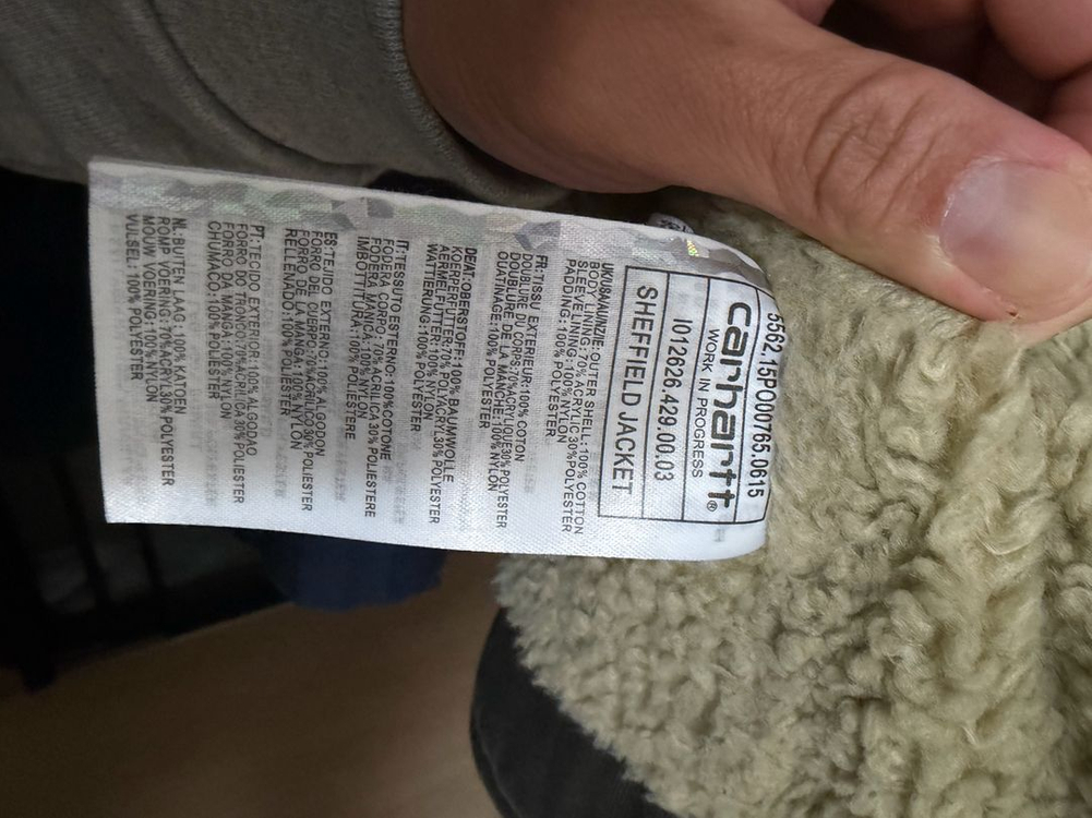 칼하트wip 미시간코트 자켓 이미지