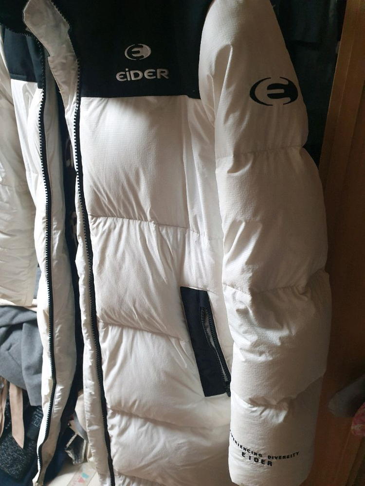 정품 아이더 패딩S사이즈 남녀공용 이미지