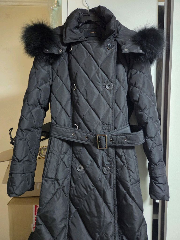 지고트 퀼팅 롱패딩 55사이즈 이미지