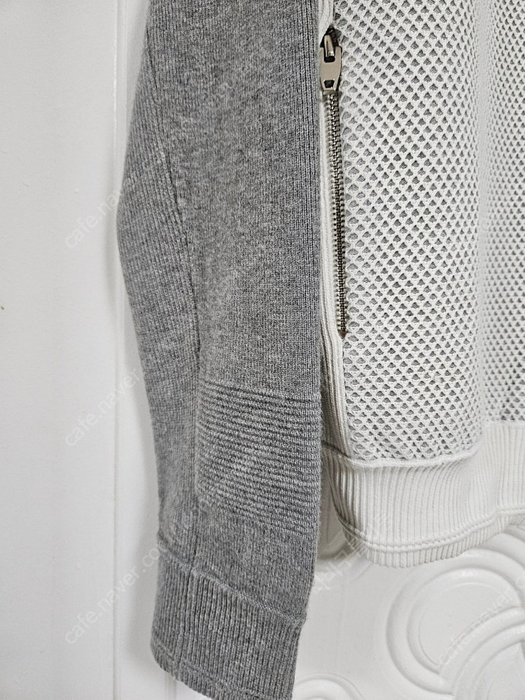 시스템 니트 자켓 가디건 중량감 쫀쫀집업--7