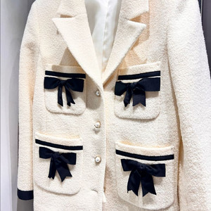 쟈니헤잇재즈 리본 트위드 자켓