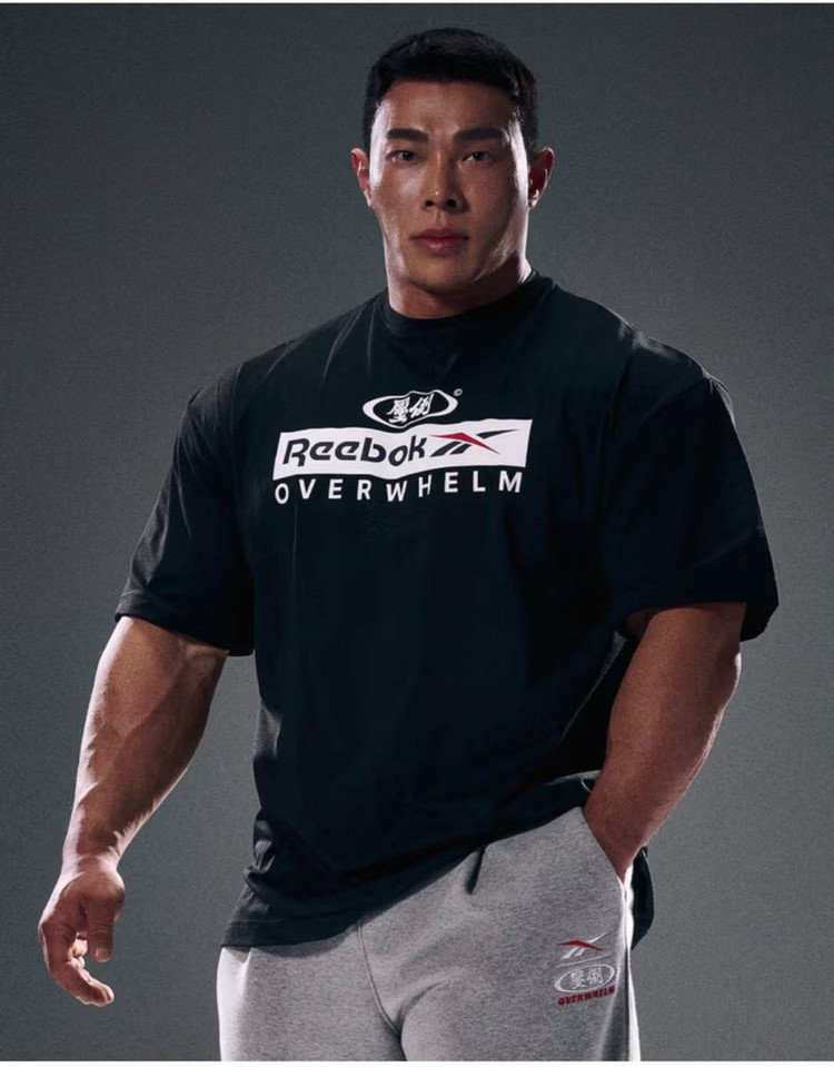 압도 리복 콜라보 반팔티 (블랙 or 화이트) 이미지