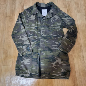 봄 가을 카모 야상 밀리터리 워싱 자켓