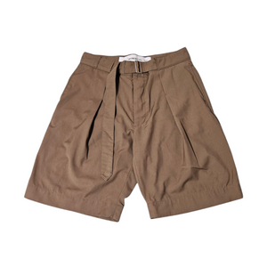 유니폼브릿지 벨티드 원턱 쇼츠 L