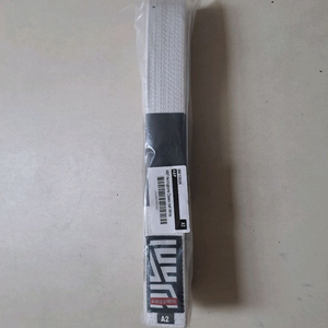 새상품) 알비노앤프레토 헤링본 클래식 주짓수 벨트 화이트 a2