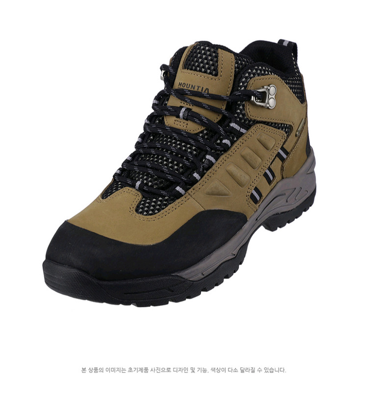 마운티아 BACTE-R 남녀 공용 등산화 245mm클래식 방수 미드컷 풀박스 새상품--2