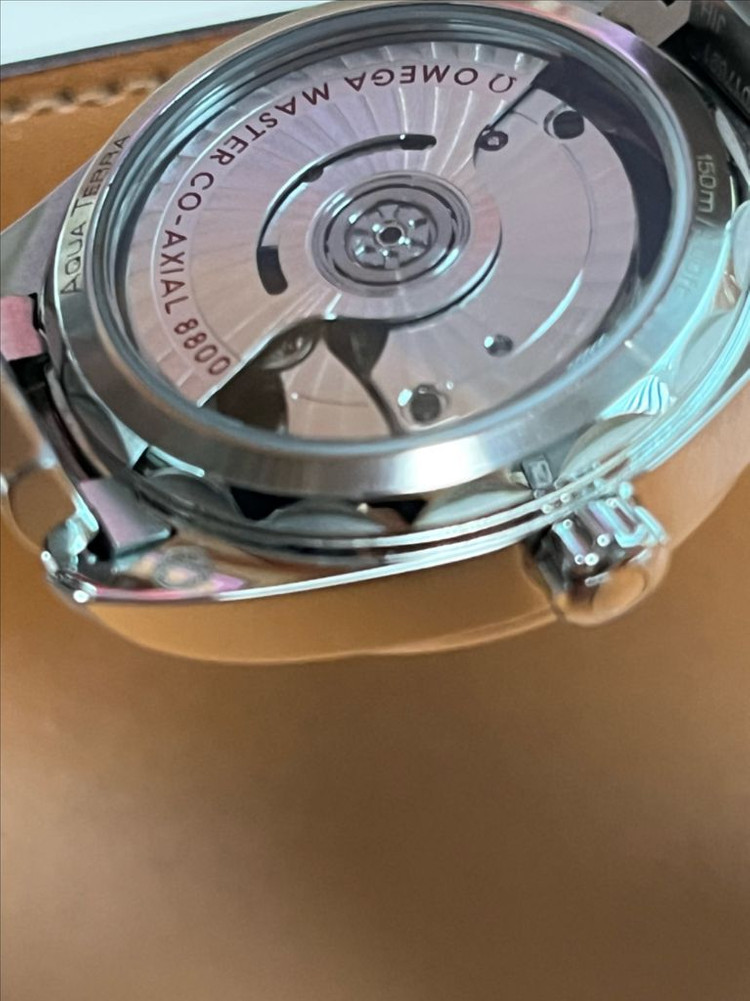 오메가 아쿠아테라 쉐이드 라군그린 34mm 여성용 풀박스 이미지