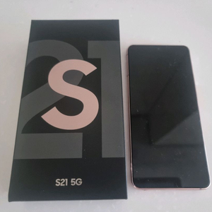 갤럭시 S21 5G 핑크색상 이미지