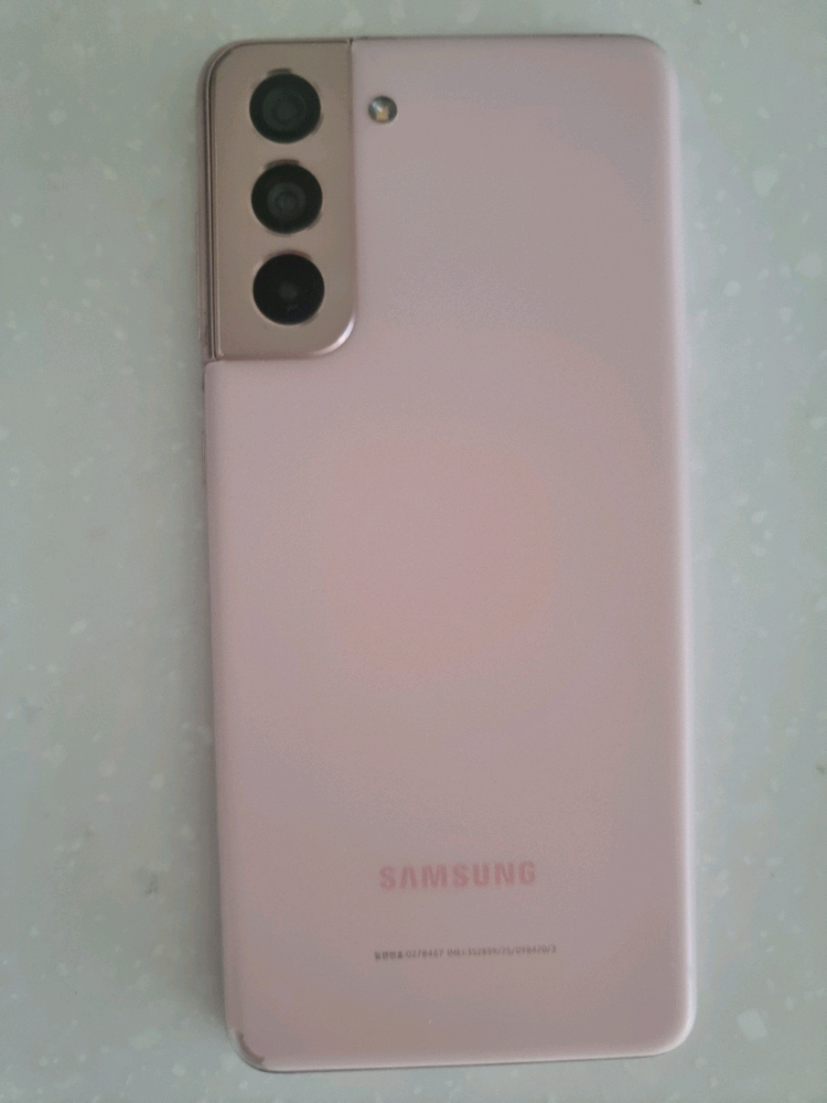 갤럭시 S21 5G 핑크색상 이미지