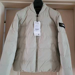 내셔널 지오그래픽 더블카라 경량패딩 s