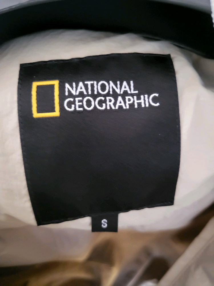 내셔널 지오그래픽 더블카라 경량패딩 s 이미지