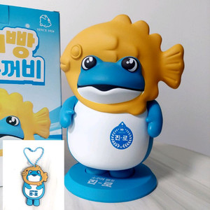 [키링포함]진로 붕어빵 두꺼비 피규어 새상품 이미지