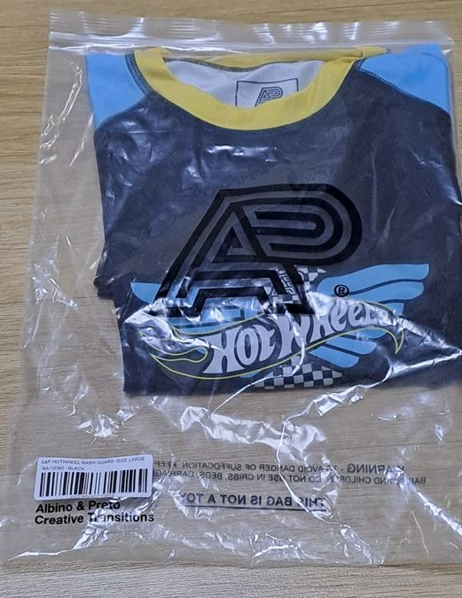 새상품) 알비노앤프레토 x 핫휠 콜라보 노기 주짓수 래쉬가드--1