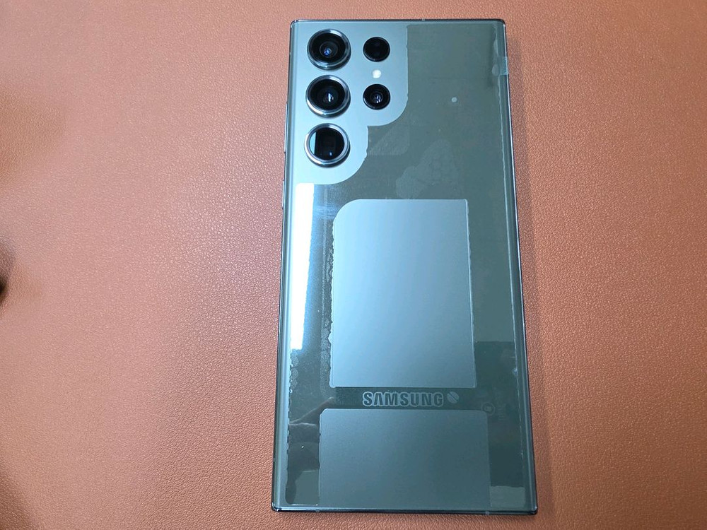 (올갈이.자급제) 갤럭시s23울트라 그린 512G S급--1