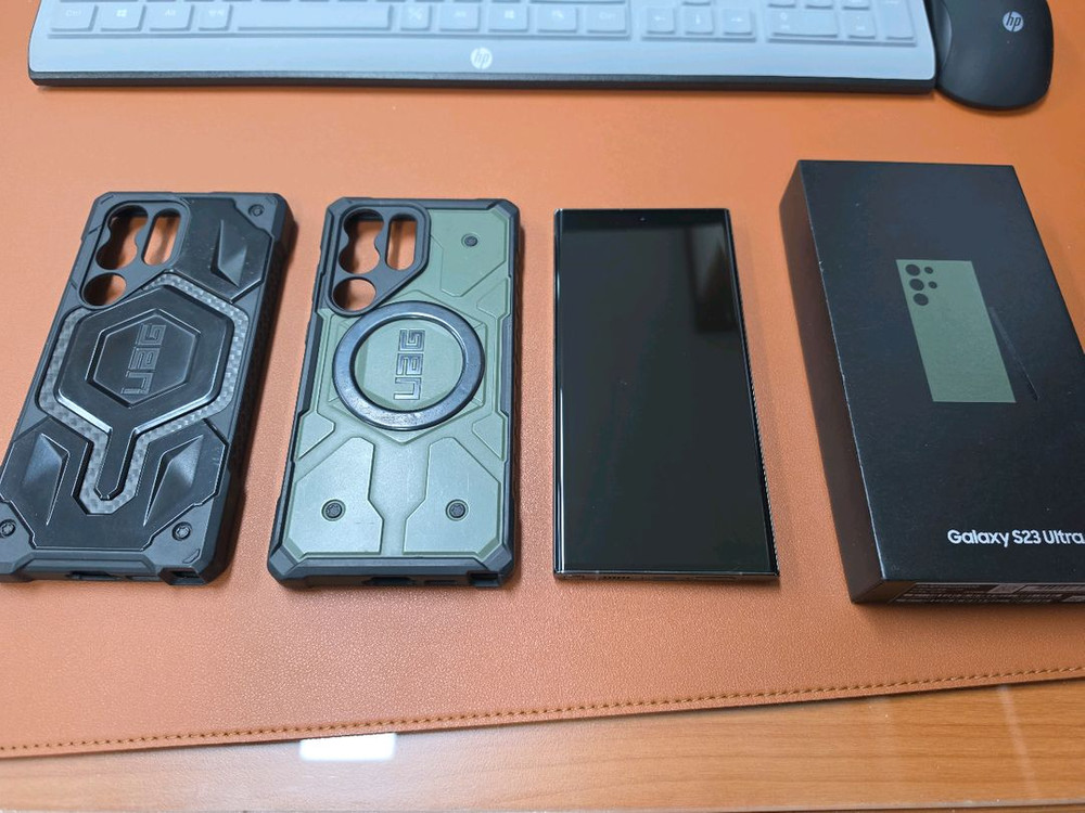 (올갈이.자급제) 갤럭시s23울트라 그린 512G S급--8