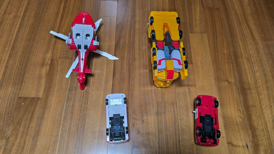 헬로카봇 마이티가드4단합체 구성품다있고 상태좋아요--9