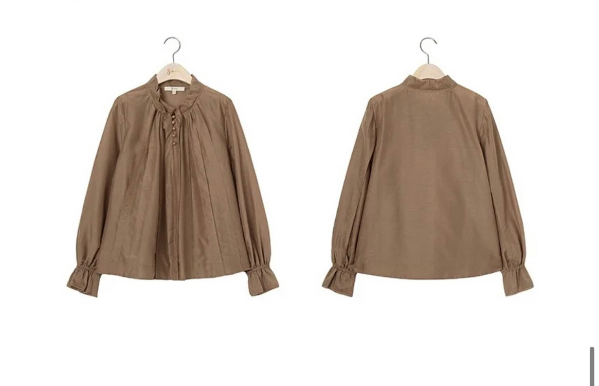 지스튜디오 실크코튼 블라우스 이미지