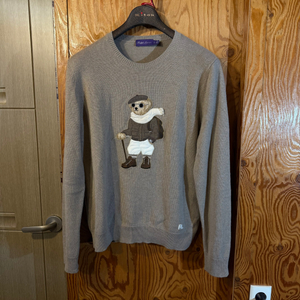 랄프로렌 퍼플라벨 24 F/w 베어 캐시미어 스웨터 니트