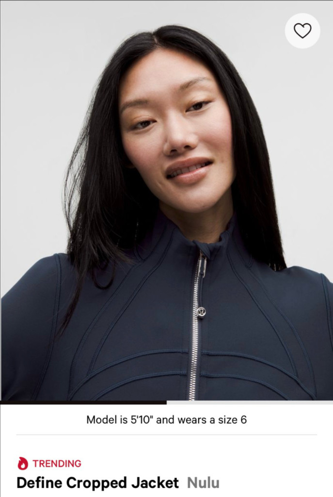 (새상품)룰루레몬 디파인 크롭자켓 Define cropped Jacket--5