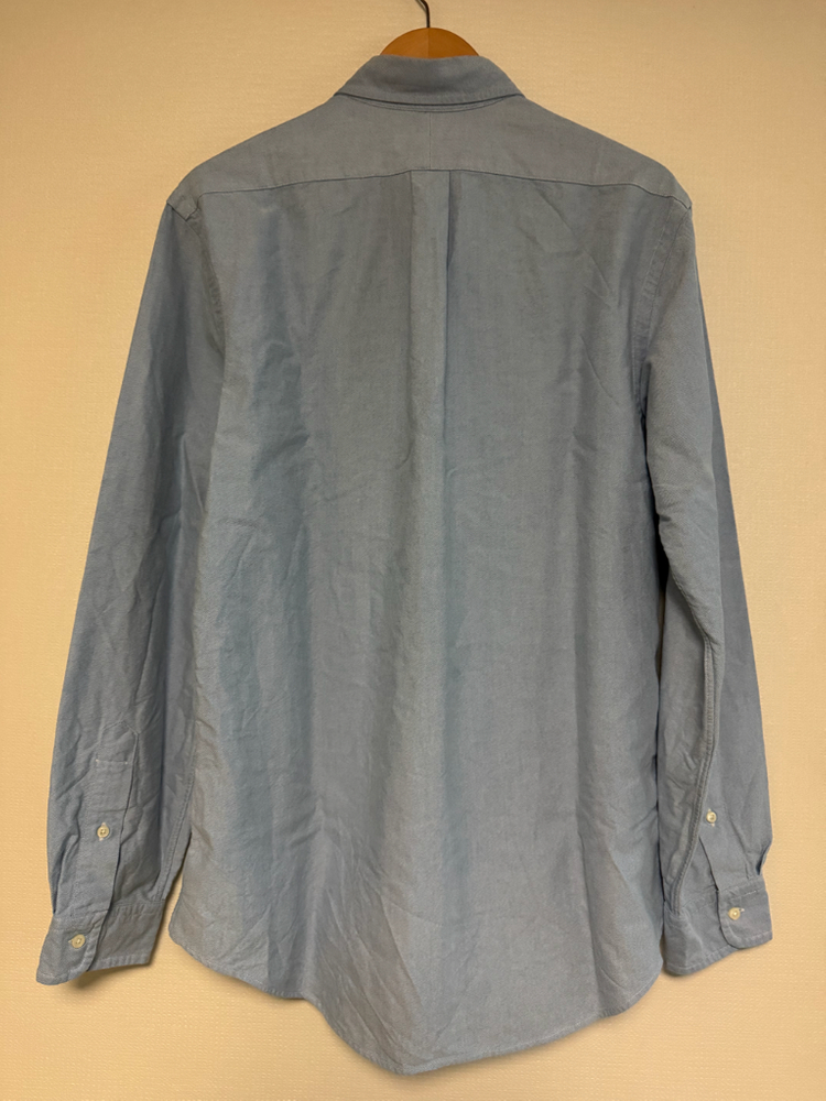 폴로 랄프로렌 커스텀핏 옥스포드셔츠 블루 L사이즈--6