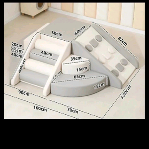 실내 소프트 클라이밍 미끄럼틀 정글짐 이미지