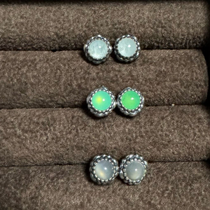 판도라 단종 귀걸이 구탄생석 구탄 3월 5월 6월