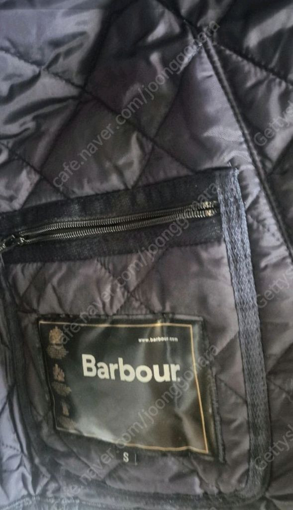 바버 클래식 리데스데일 퀼팅 자켓 s사이즈(100) 판매--4