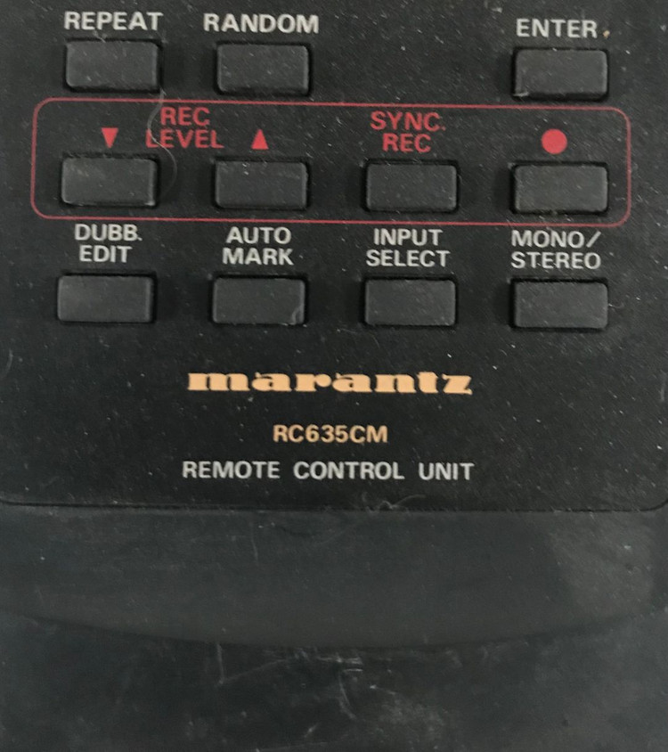 마란츠 리모컨--1