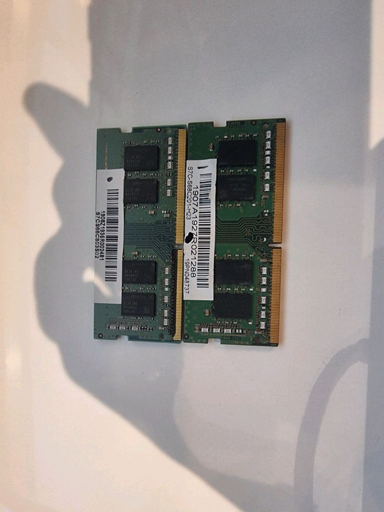 삼성, SK 하이닉스 노트북 DDR4 메모리 8GB 2개 세트 팜 이미지