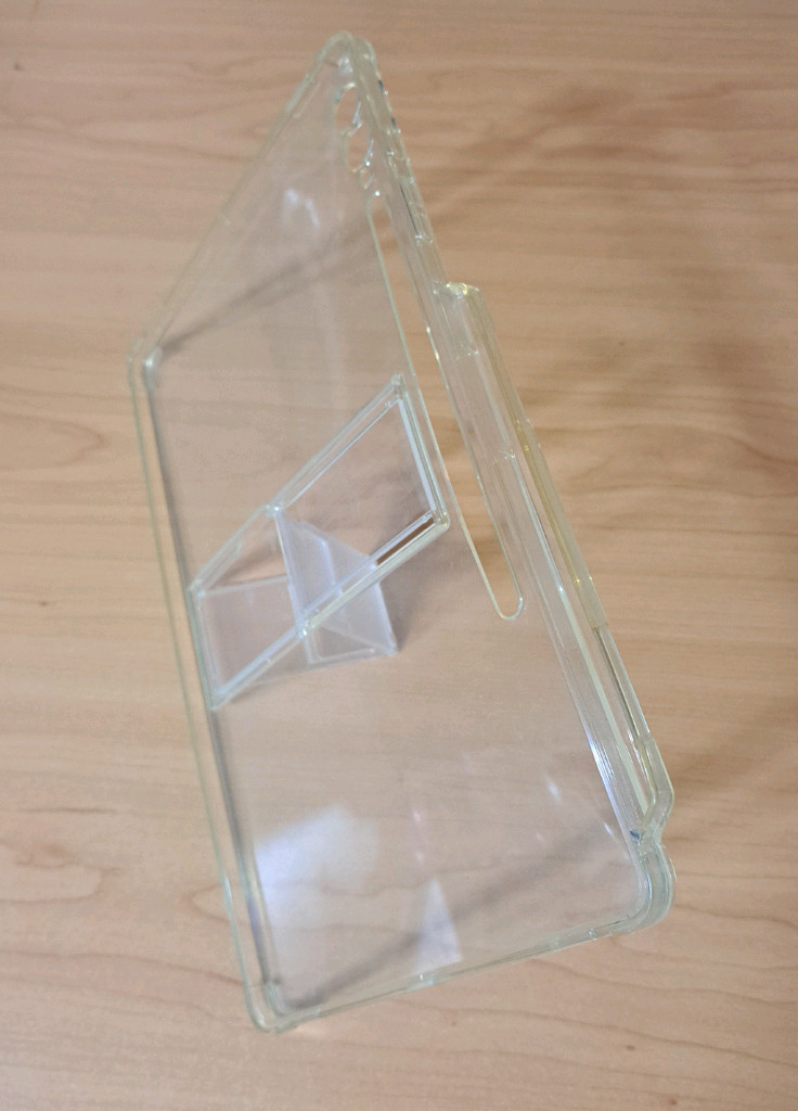 갤럭시탭 s9 플러스 스탠딩 되는 젤리케이스 판매합니다 이미지