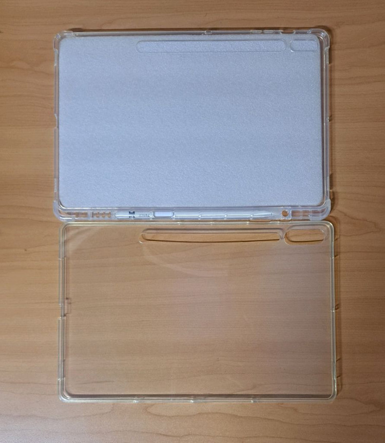 갤럭시탭 s9 플러스 스탠딩 되는 젤리케이스 판매합니다 이미지