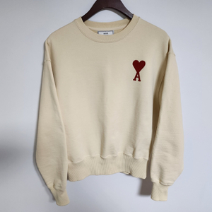 XXS 아미 빅하트 자수 남녀공용 맨투맨 H20HJ034 747 이미지