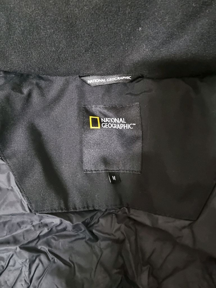 [오리패딩] 네셔널지오그래픽 숏 패딩 M사이즈 오리털 판매함 이미지