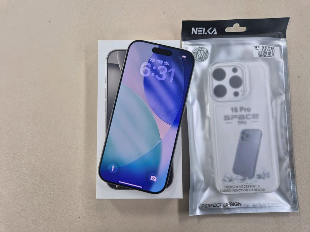 아이폰16프로 128기가 밧데리94프로 무잔상 액정상태최상 ^^--1