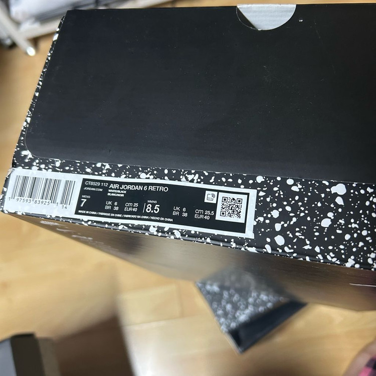 [250] 나이키 조던6 리버스 오레오 하이--4